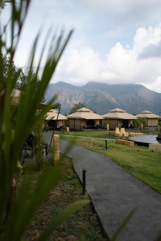 Toteme Glamping And Hot Spring Kintamani Hotel Exterior foto